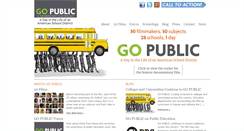 Desktop Screenshot of gopublicproject.org